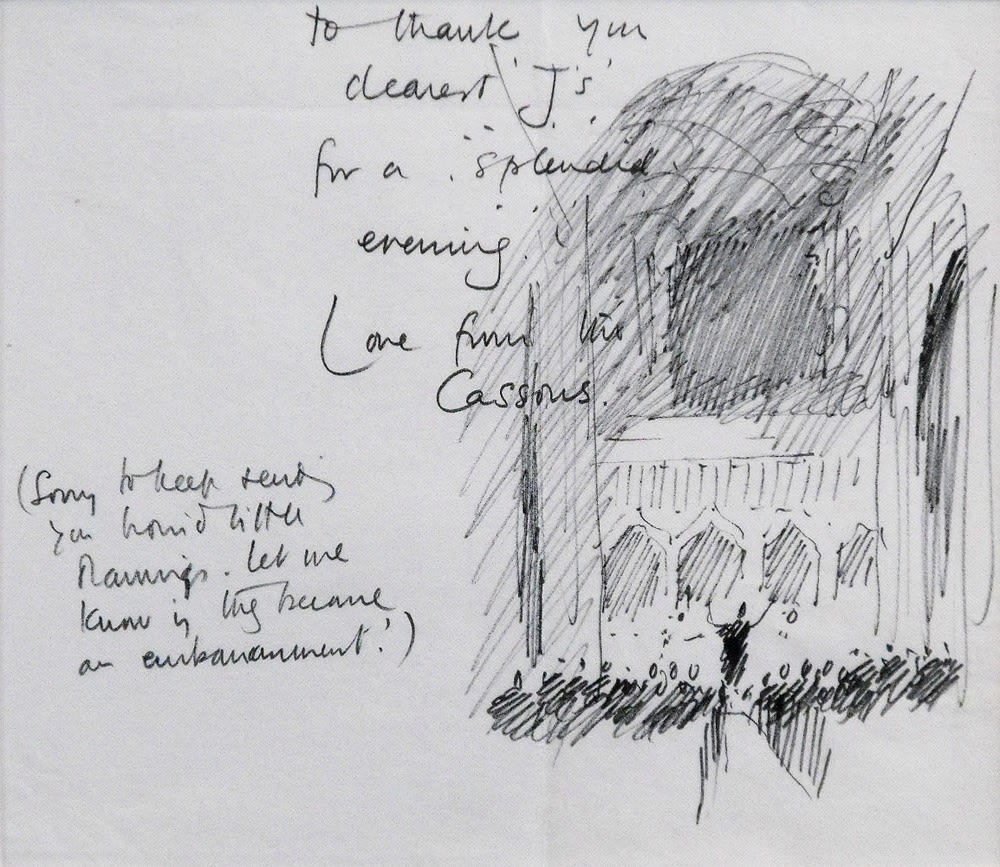 Sir Hugh Casson CH KCVO PPRA, To Thank You Dearest