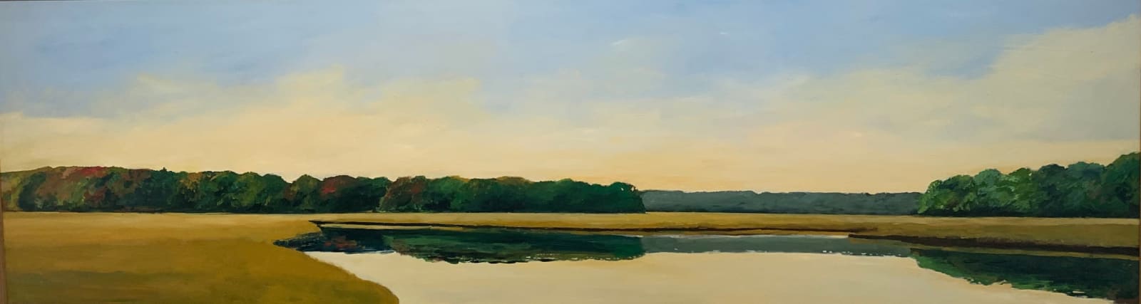 Jonathan Macadam, Ipswich River Fall, 15x50