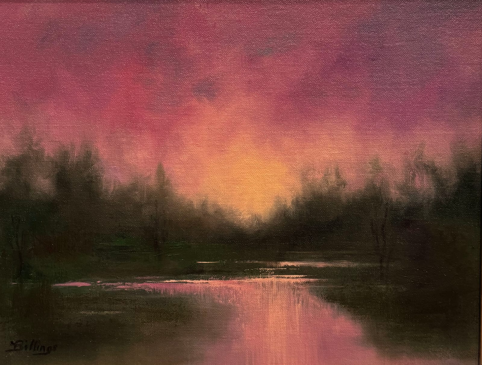 Penny Billings, Resplendent Marsh, 13.25x16.25