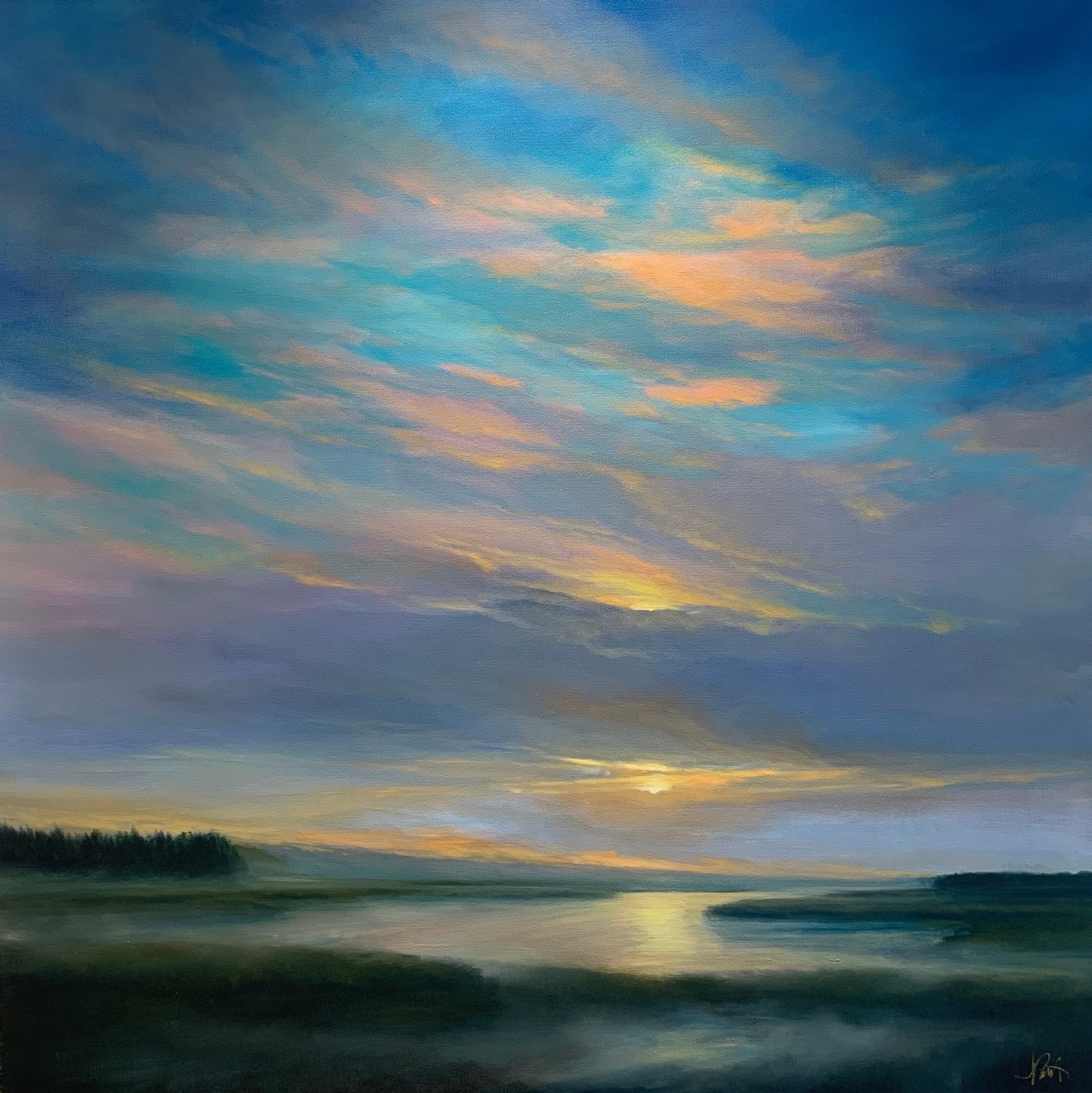 Joanne Parent, Serenity, 36x36