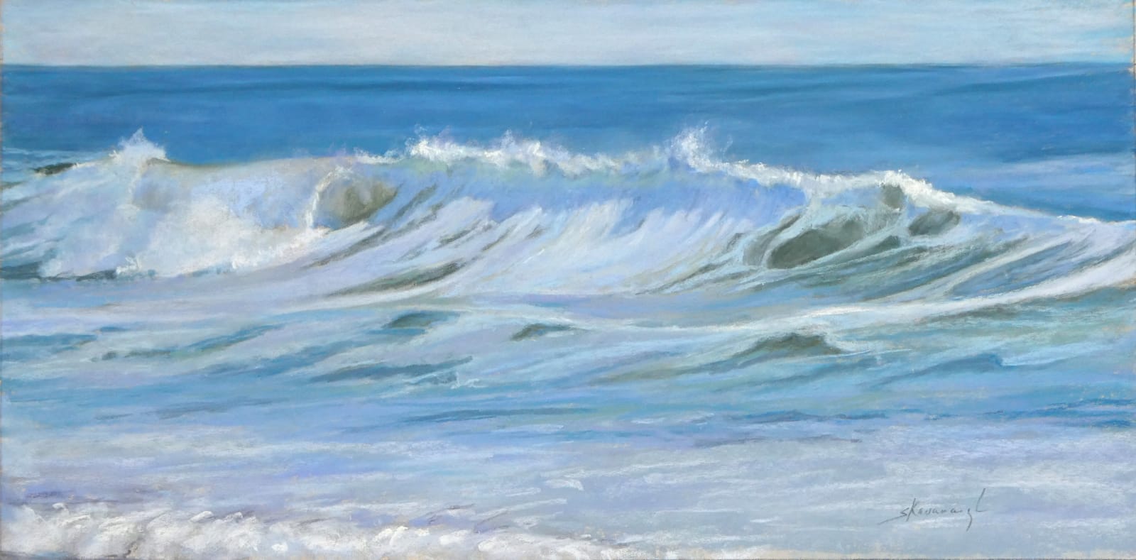 Sandra Kavanaugh, Convergence II ( Right), 16x27