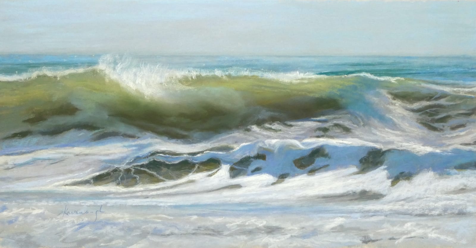 Sandra Kavanaugh, Sea Rhythms, 12x24