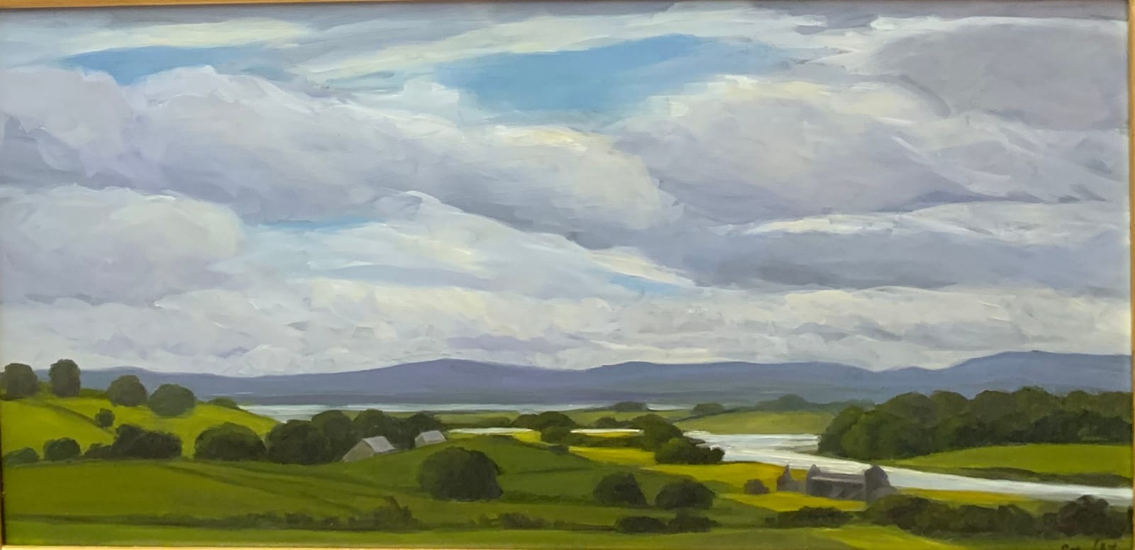Tracy Baker-White, Down By Rathfran Abbey 28.5" x 30"