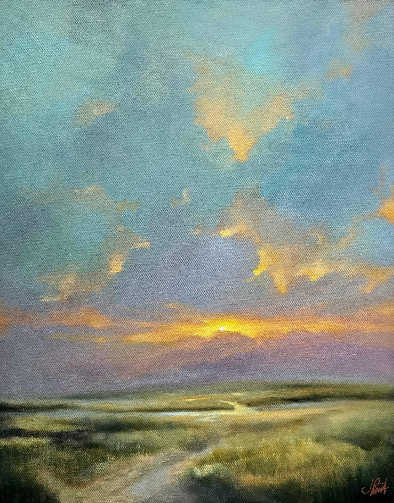 Joanne Parent, Quiet Path, 16x20
