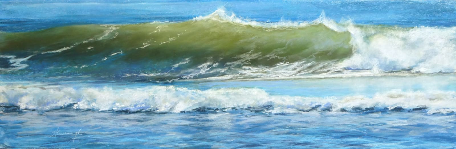 Sandra Kavanaugh, Under a Summer Sky, 12x36