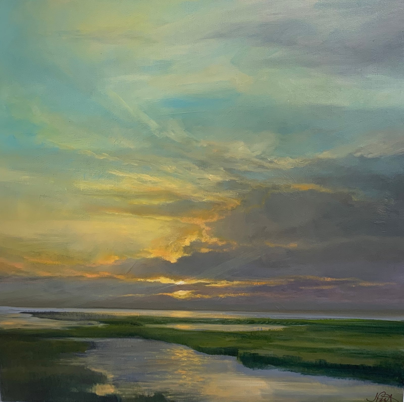 Joanne Parent, To the Sea, 20x20