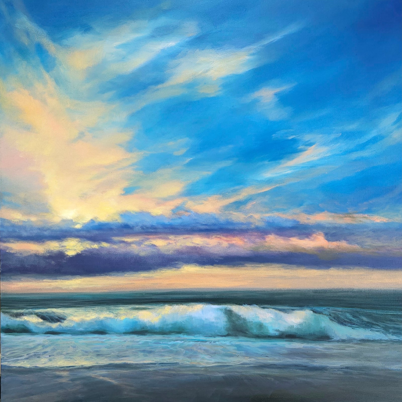 Joanne Parent, Cathedral, 24"x24"