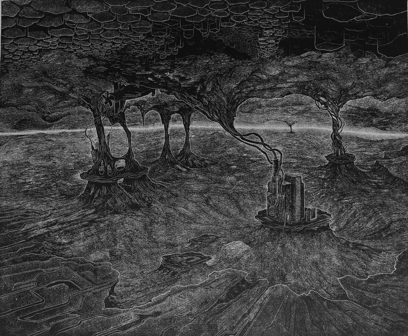 Ade Adesina , Grotto II, 2017