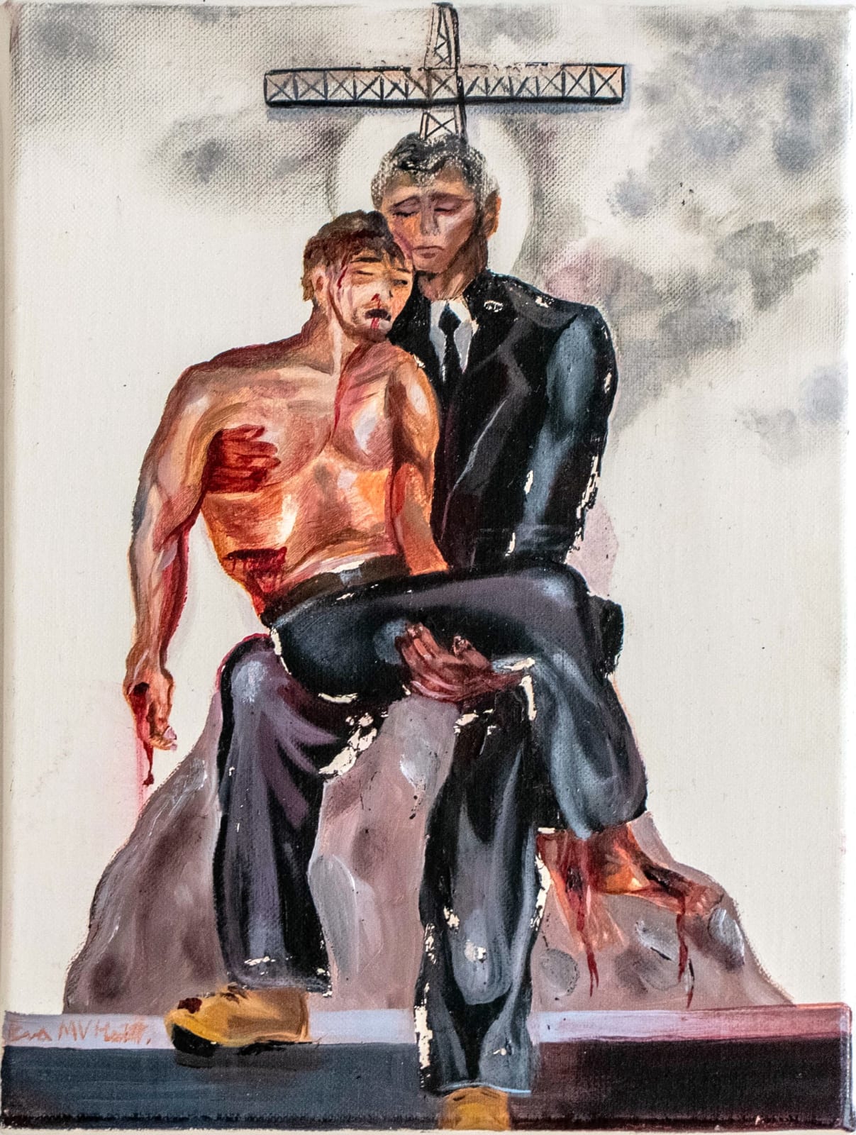 Eva M.V. Hewitt, St. Joesph The Worker with The Dead Christ, 2025