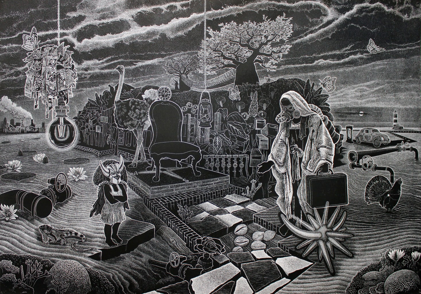 Ade Adesina , A L'aub (Sunrise), 2020