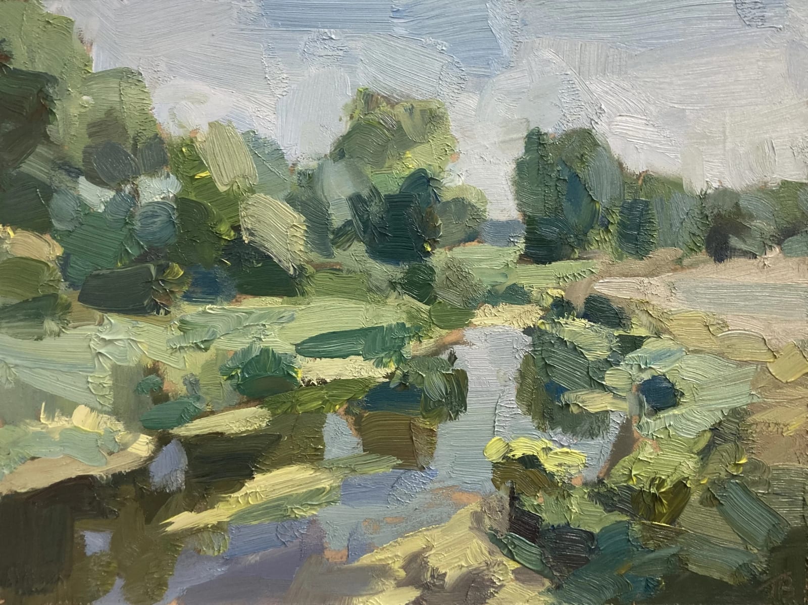 Tim Benson, Still Stream, 2022