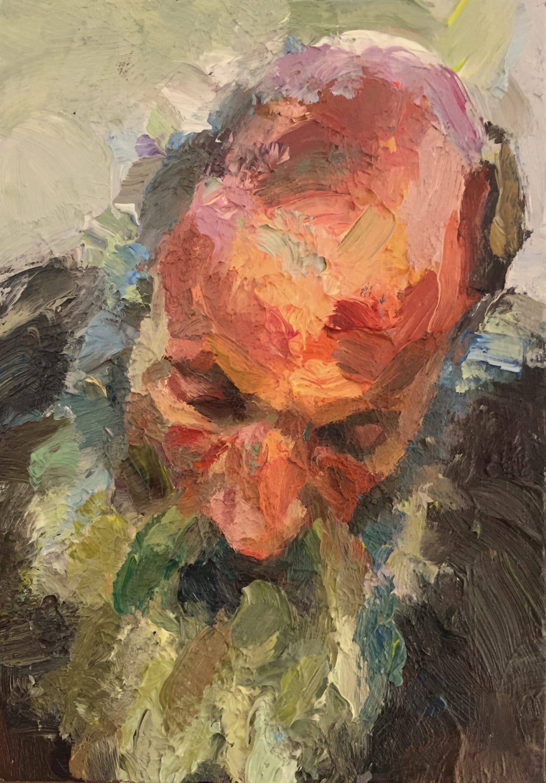 Tim Benson, Bearded Man, 2020