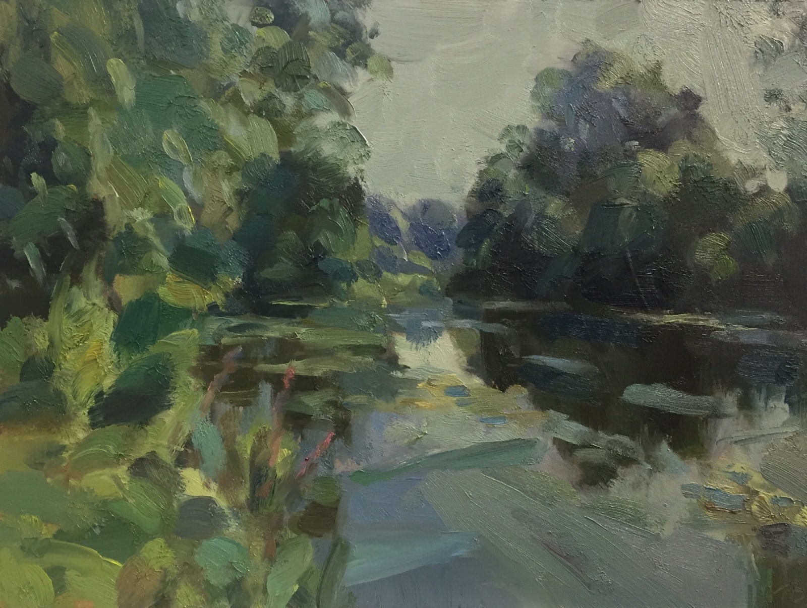 Tim Benson, Stream, late Spring, 2020