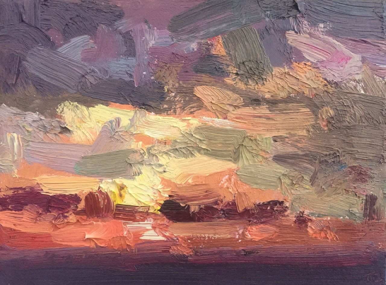 Tim Benson, Little Sunset, 2019