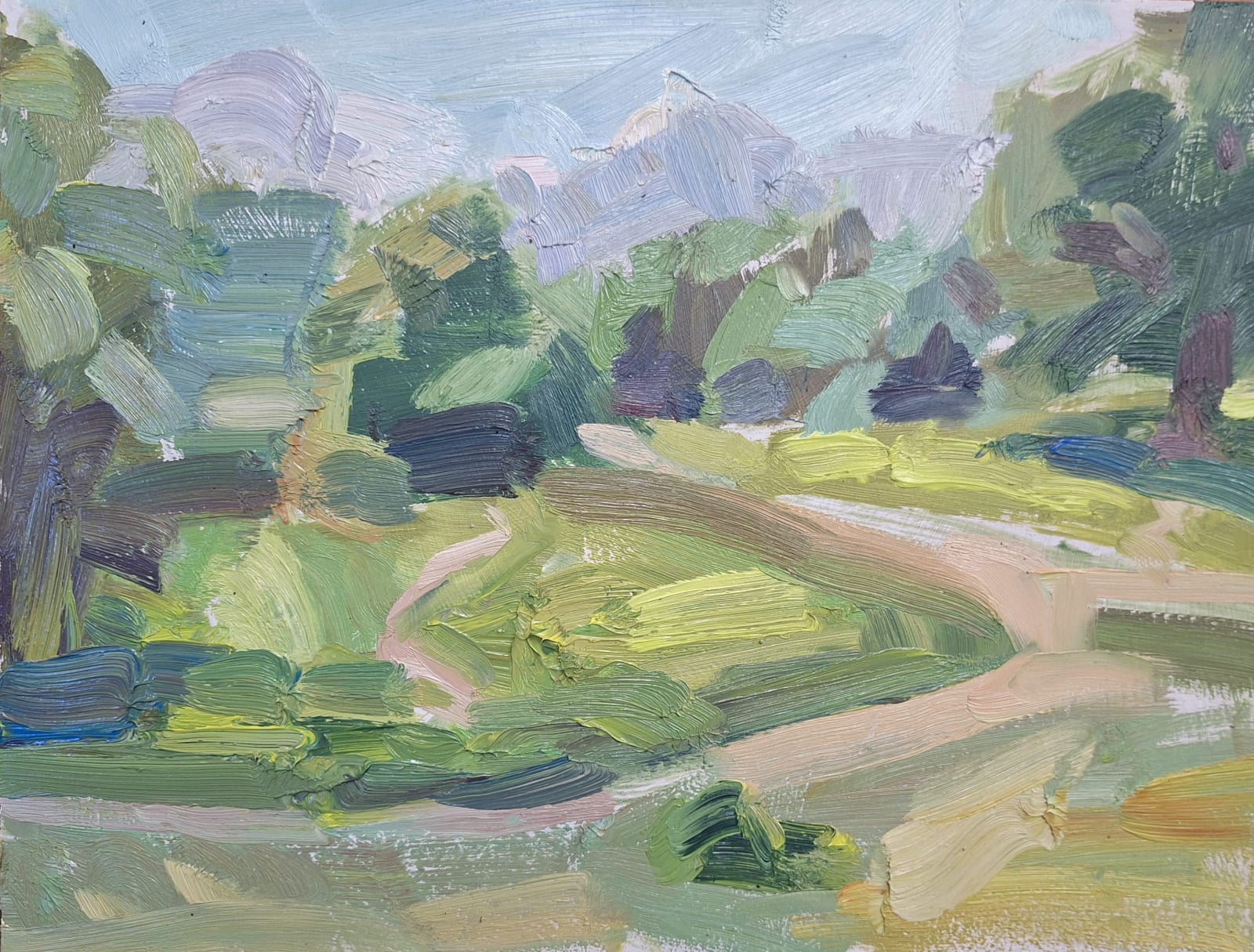 Tim Benson, West Meadow, Hampstead Heath, 2025