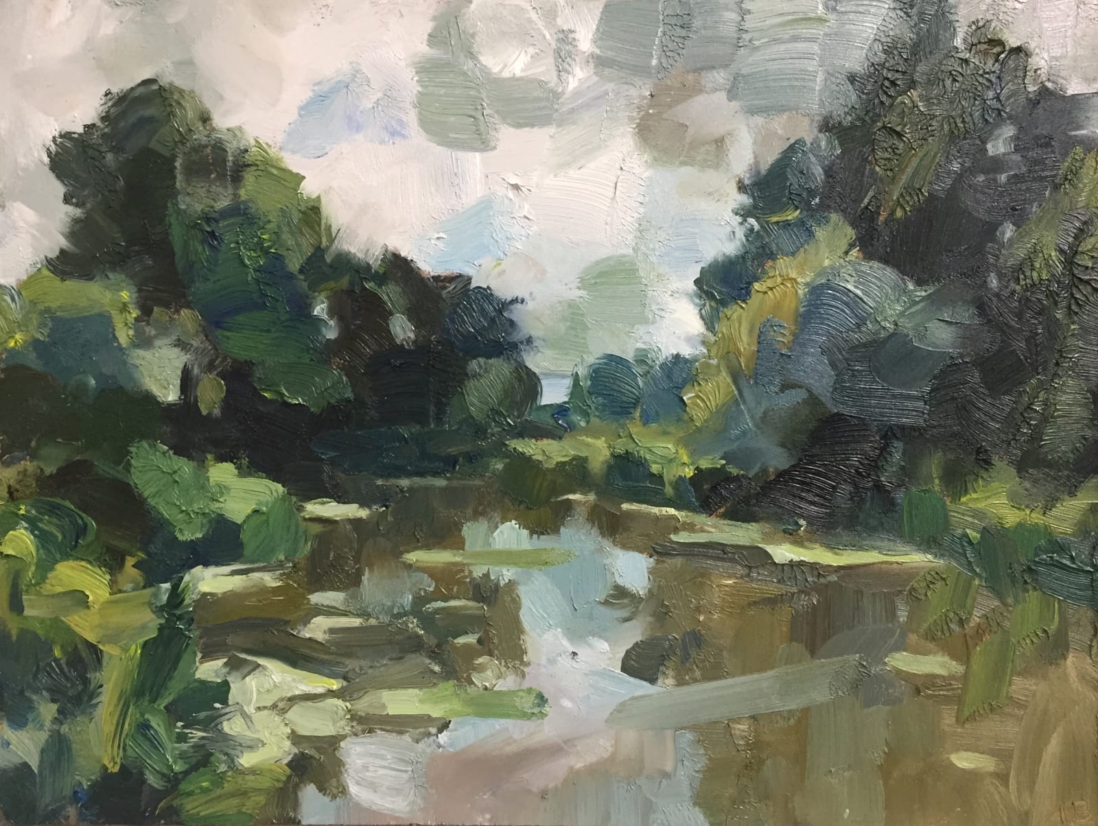 Tim Benson, Summer Pond, 2020