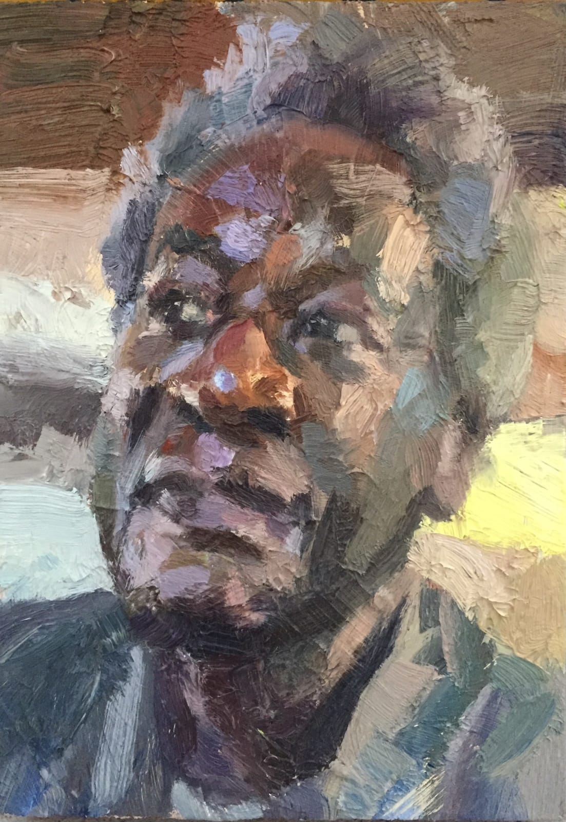 Tim Benson, Tiny portrait of Agenda, 2019