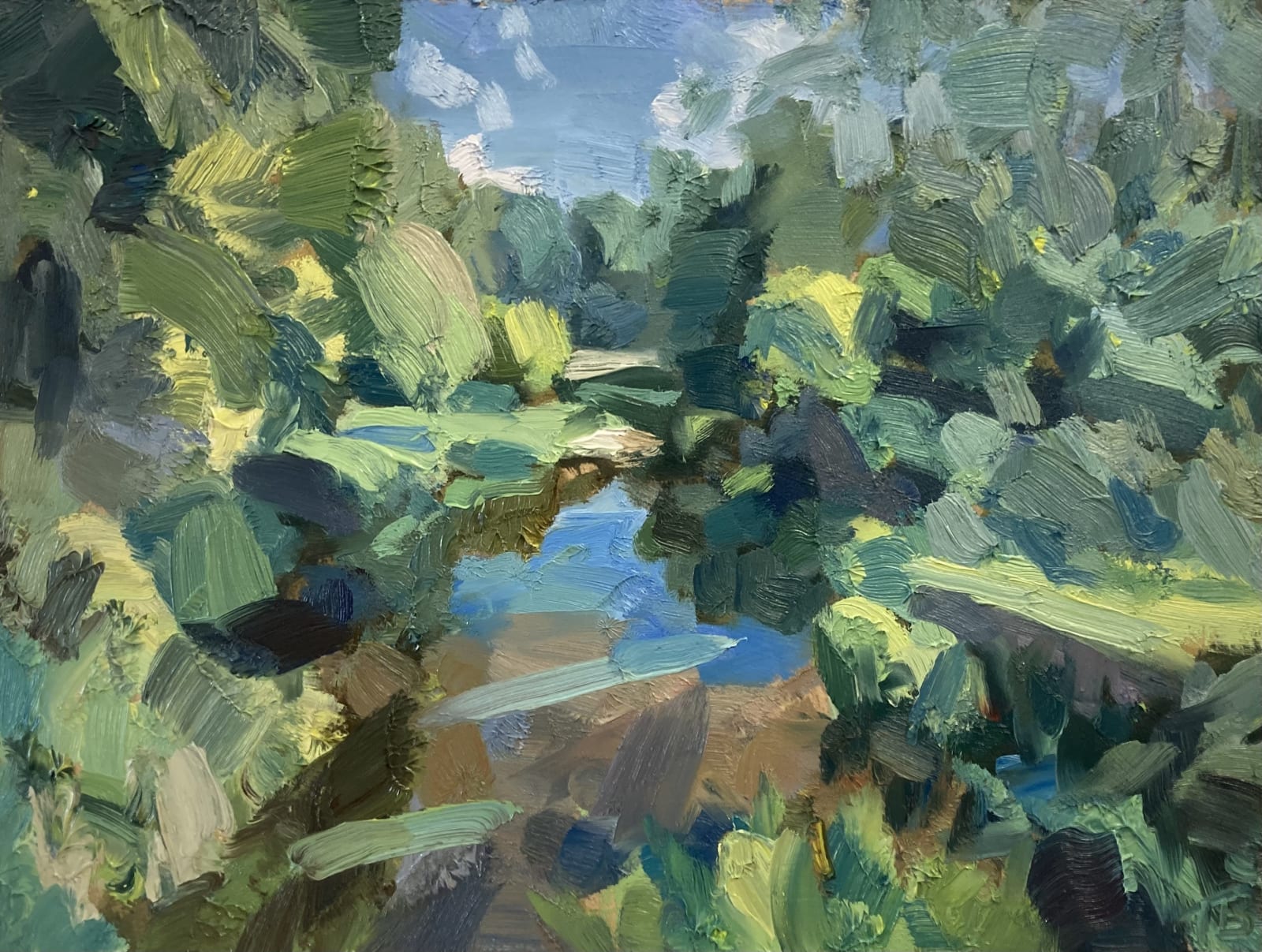 Tim Benson, Afternoon stream, 2022