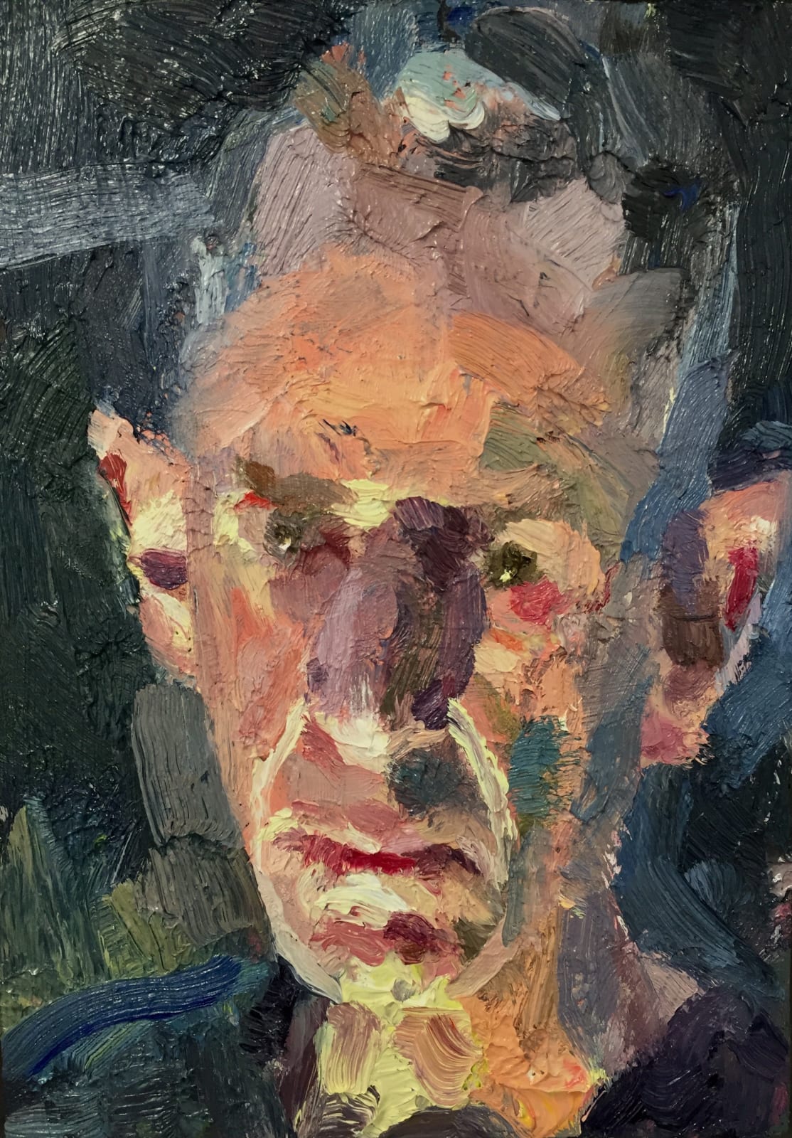 Tim Benson, Tiny portrait of Hugh, 2019