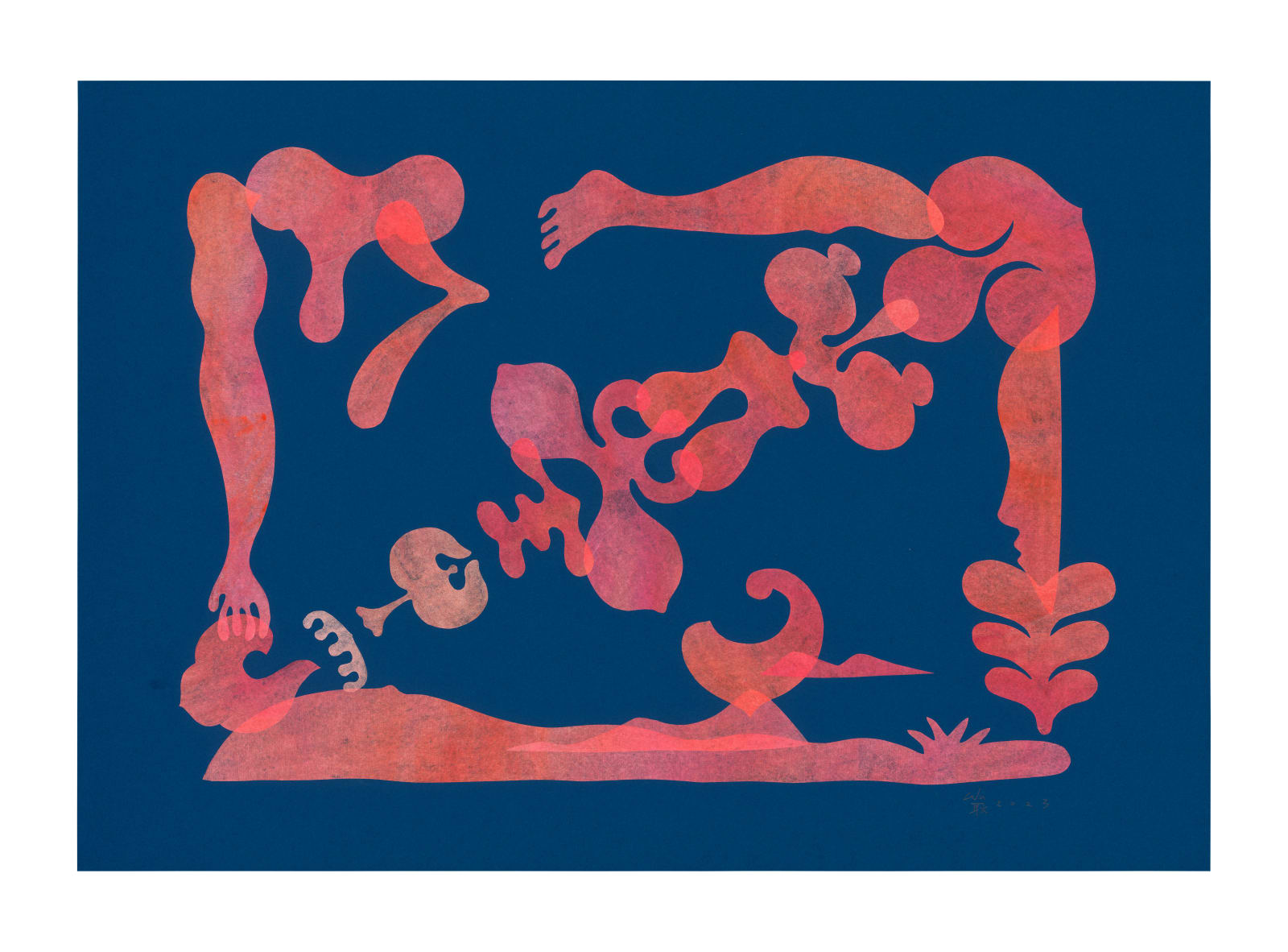 吳耿禎 Jam Wu, 生生生生 - 4 Overlapping and Growing - 4, 2023