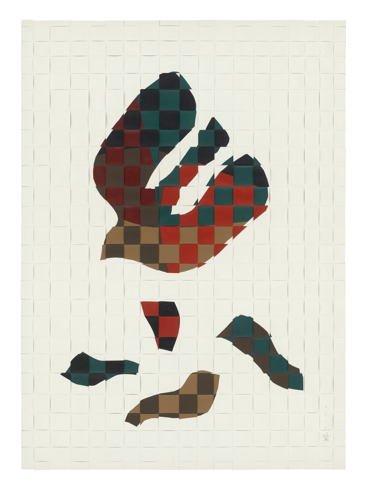 吳耿禎 Jam Wu, 篝火-編織-127 Bonfire — Weaving — 127, 2023