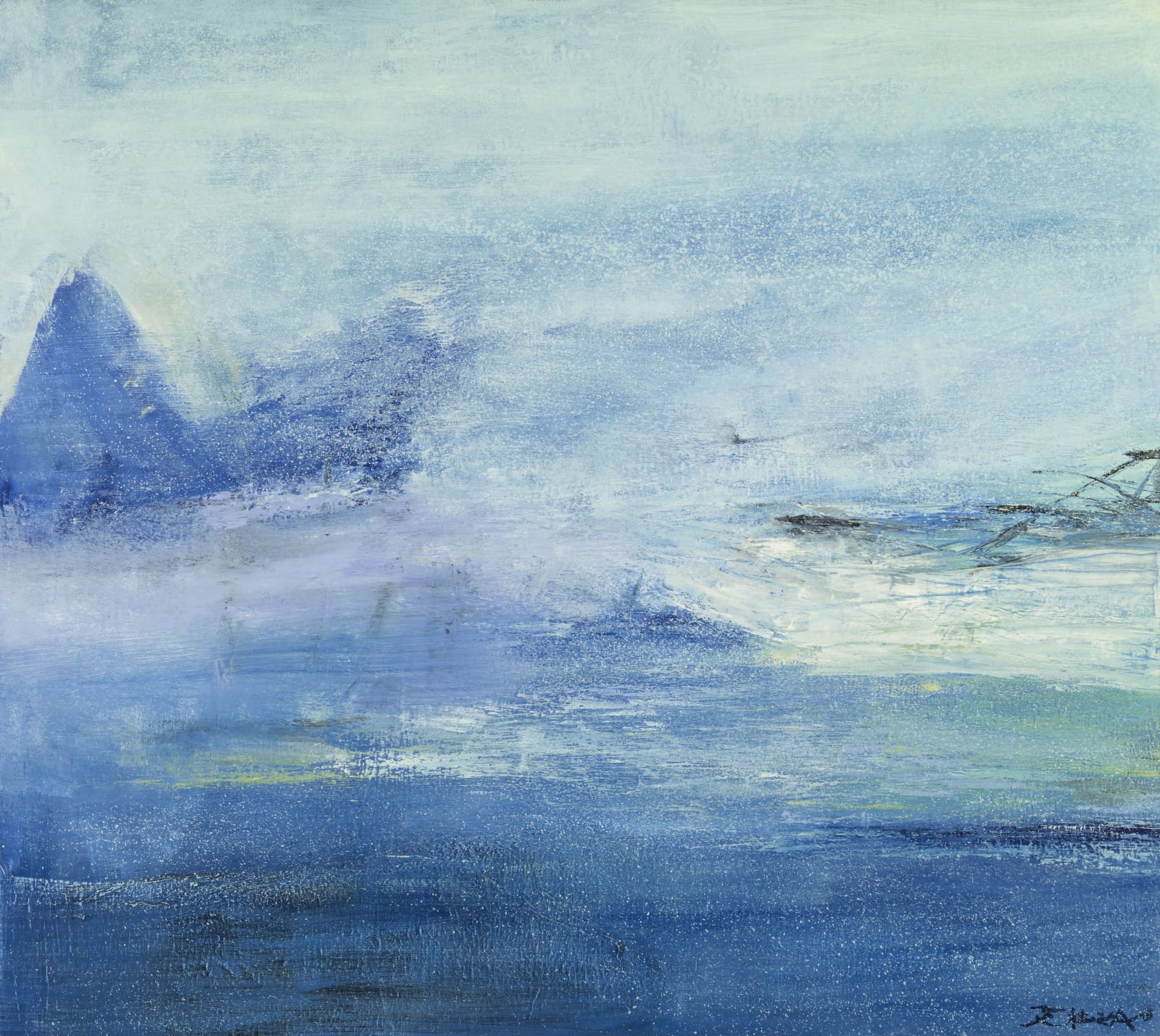 趙無極, Nuit Bleu, 2006