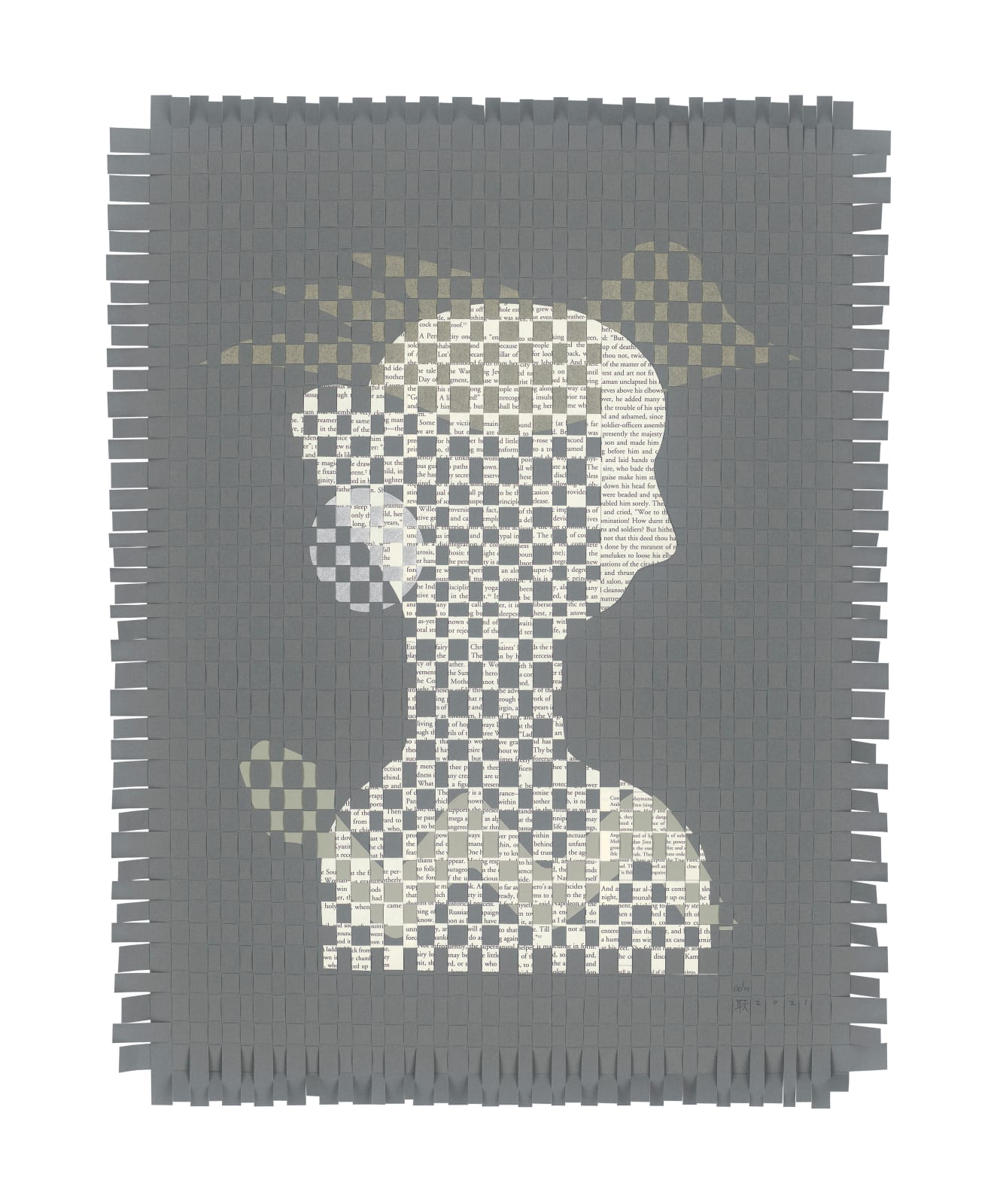 吳耿禎 Jam Wu, 篝火 - 編織 - 60 Bonfires ─ Weaving ─ 60, 2021