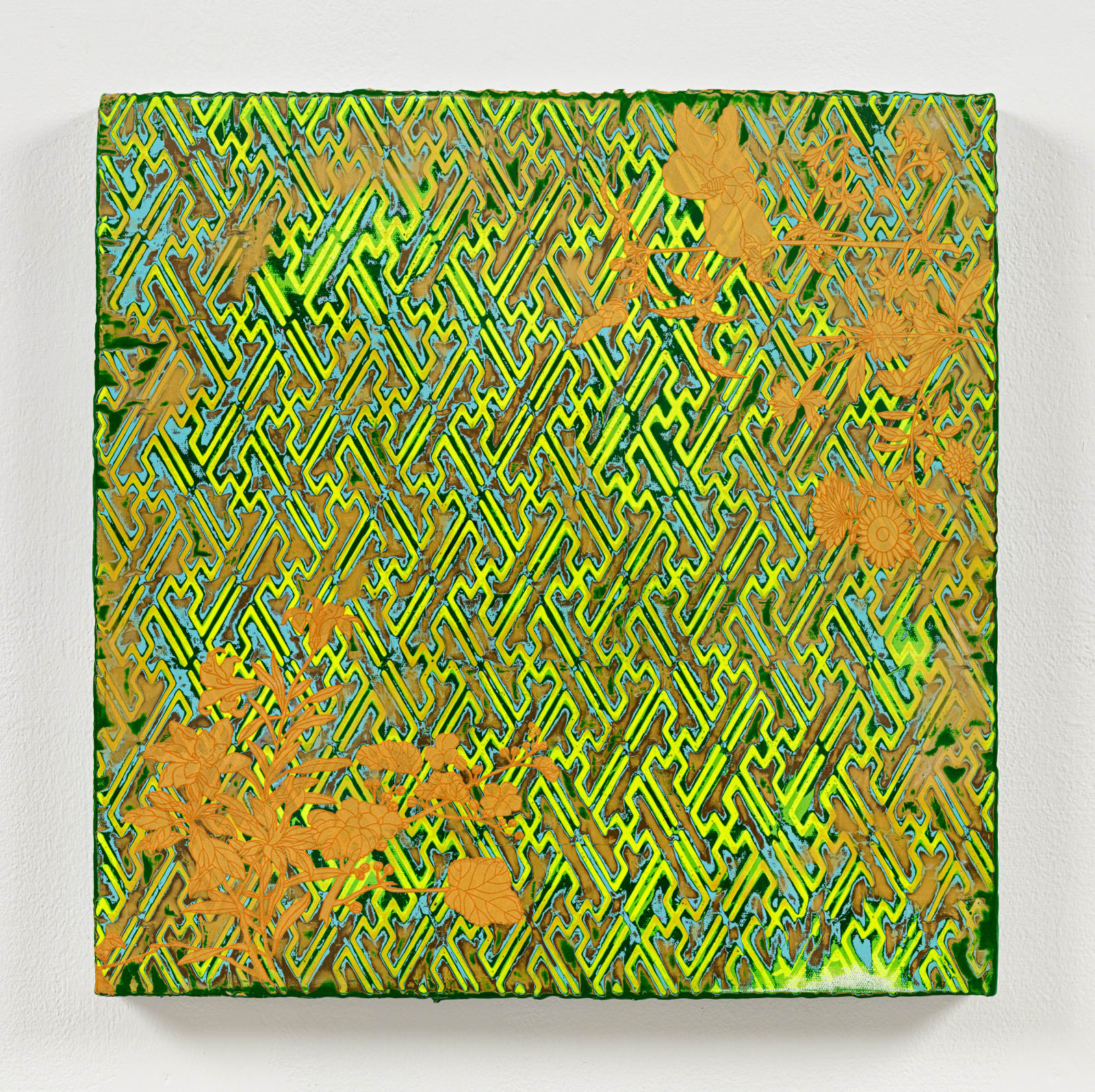 蘇孟鴻 Su Meng-Hung, 光譜系列(綠金), 2025
