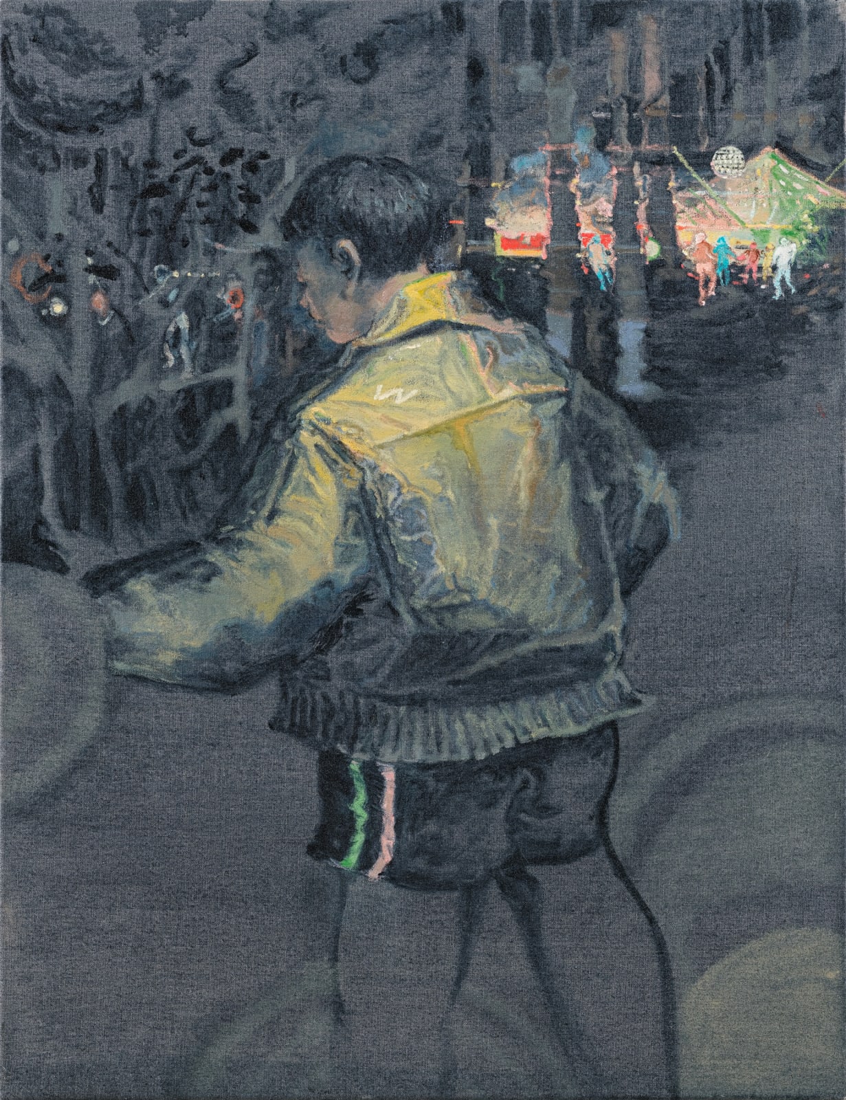 陳敬元 Chen Ching-Yuan, 夜行 III:夾克 Night Walking III: Jacket, 2024