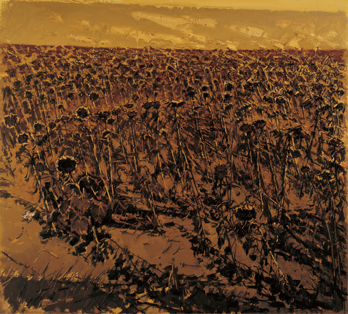 許江, 葵園十二景・秋風過, 2005