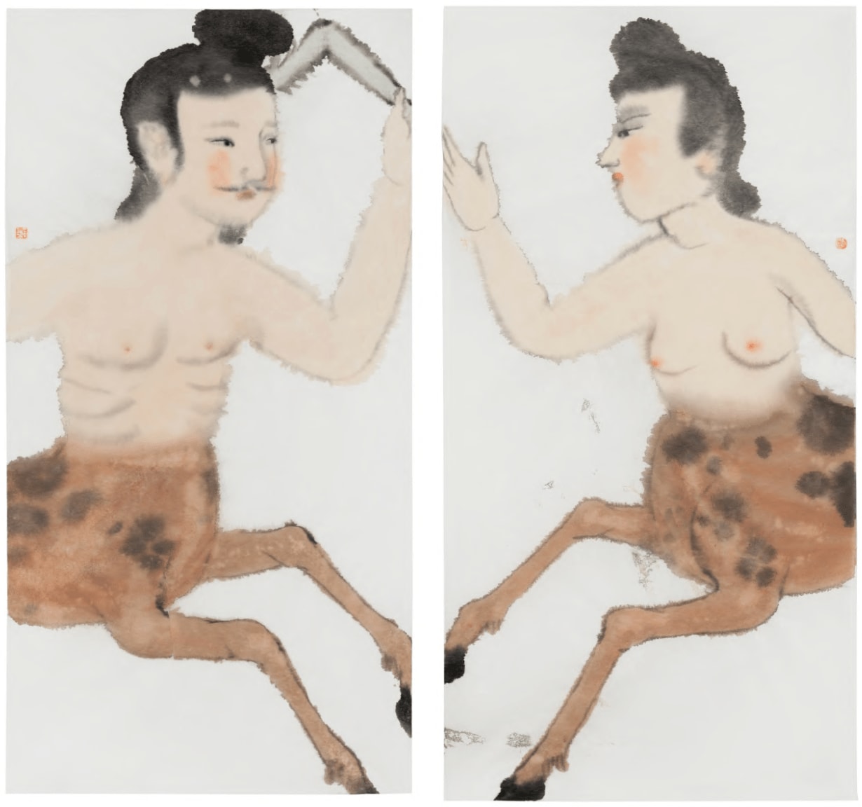 彭薇 Peng Wei, 雅謌 No. 28、29 - 人馬 1 Song of Songs No. 28, No. 29- Centaur 1, 2023