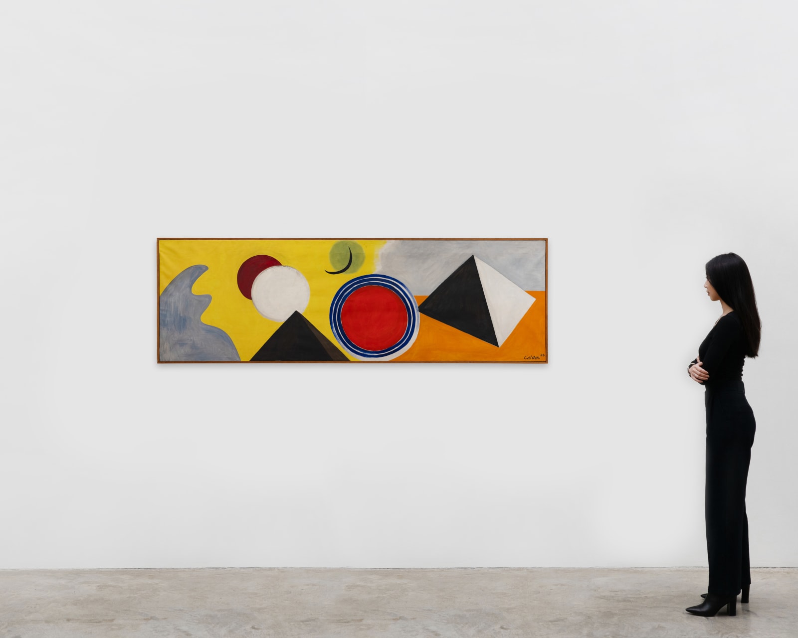 Alexander Calder, Black Crescent Moon, 1955
