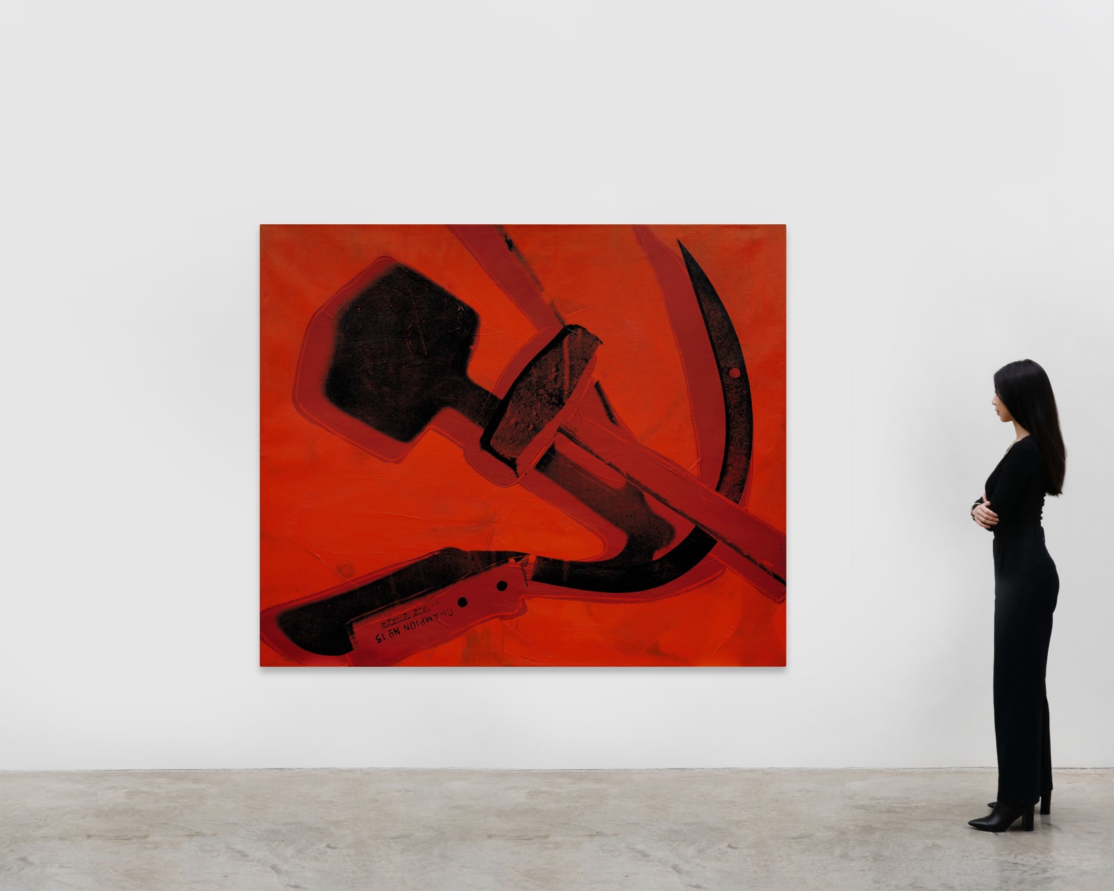 Andy Warhol, Hammer and Sickle, 1976