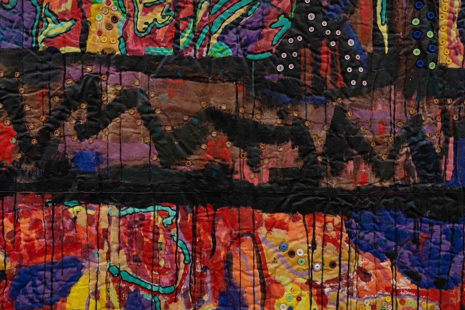 Pacita Abad, Sampaloc Walls, 1985