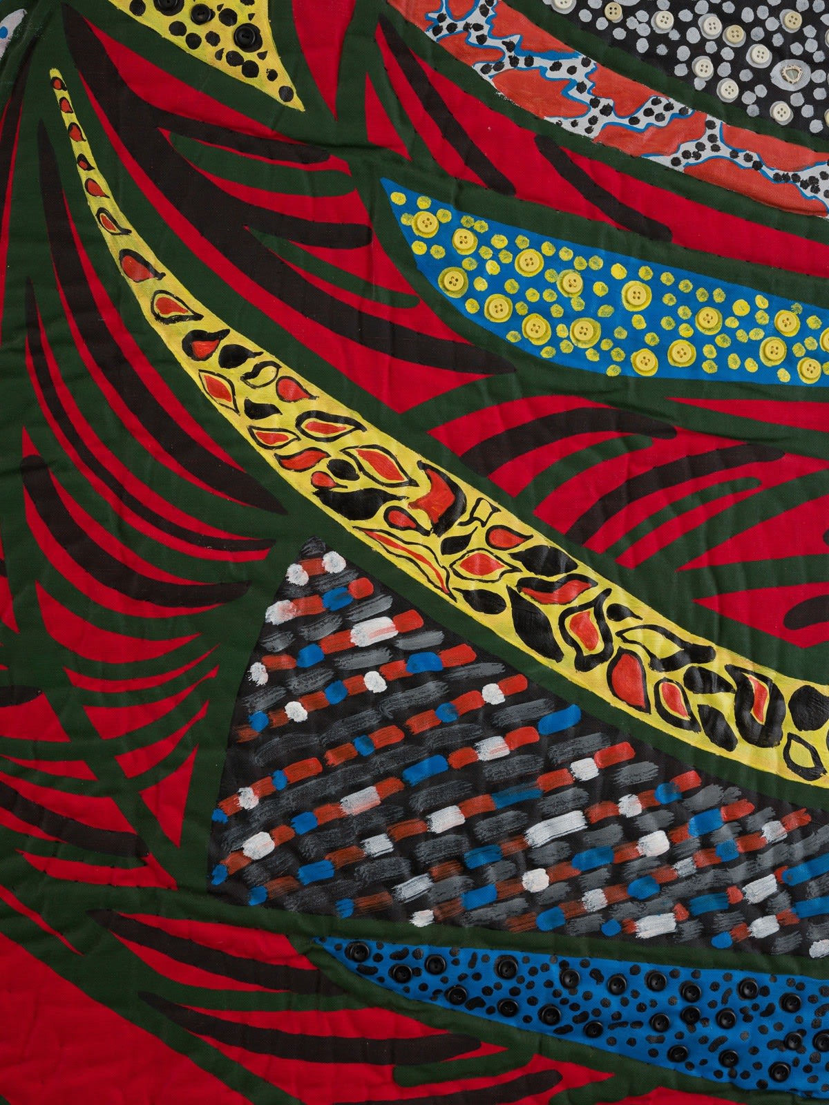 Pacita Abad, To paint with someone, 1990