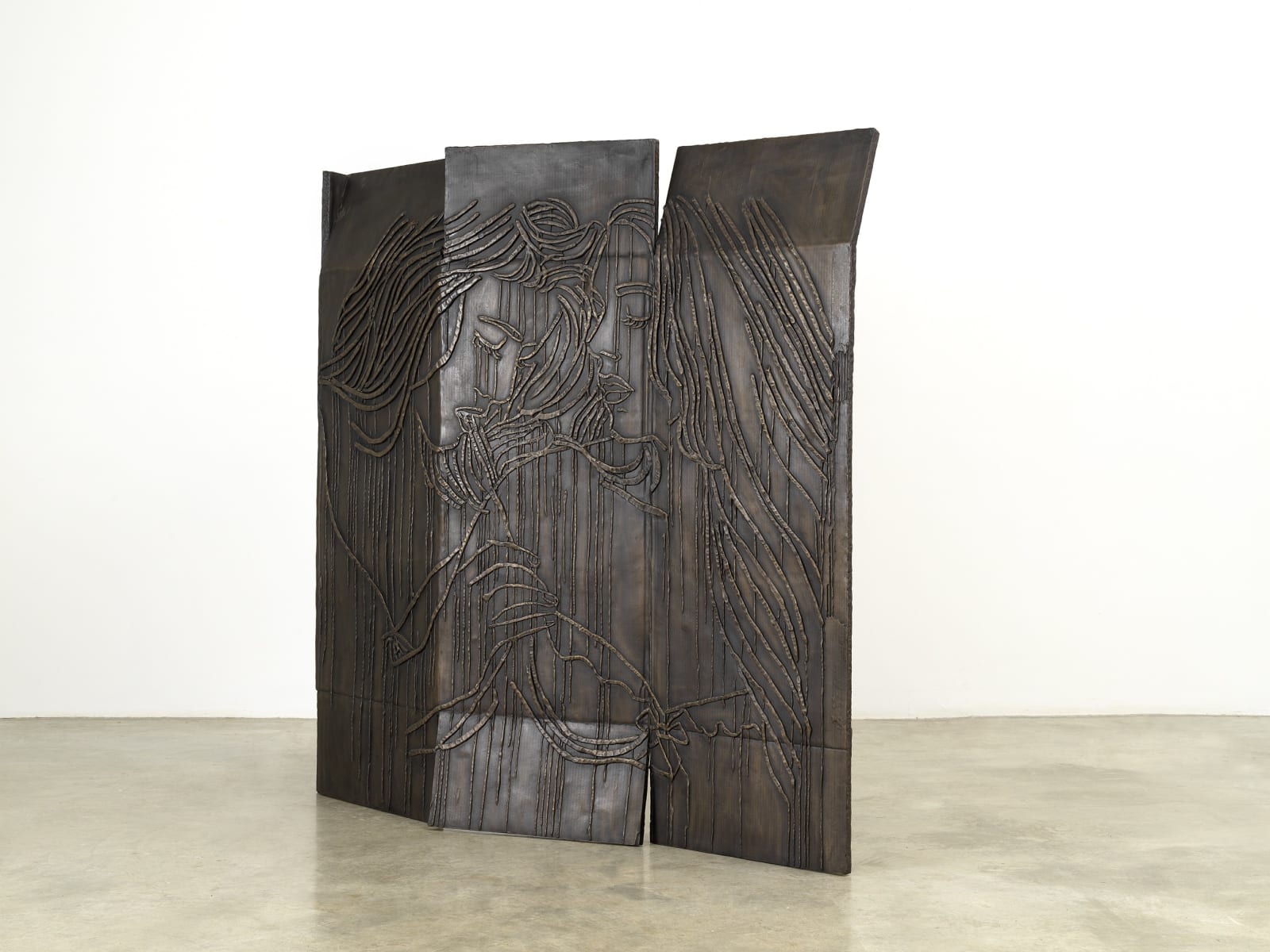 Ghada Amer, Suzy Playing, 2022