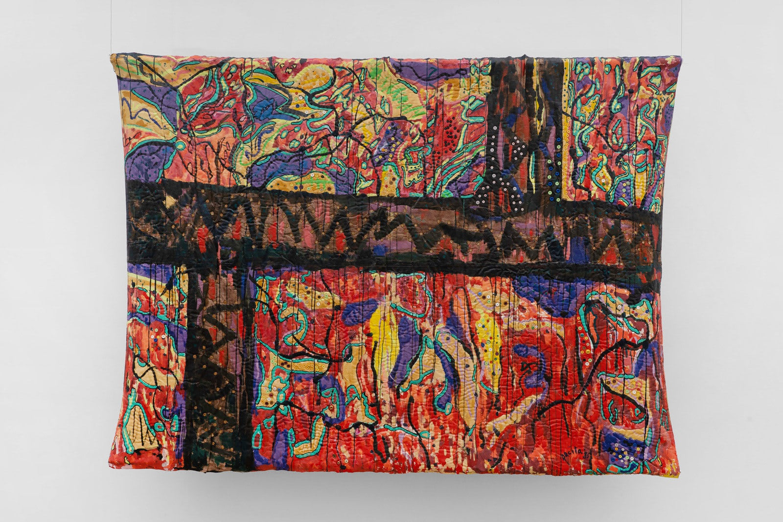 Pacita Abad, Sampaloc Walls, 1985