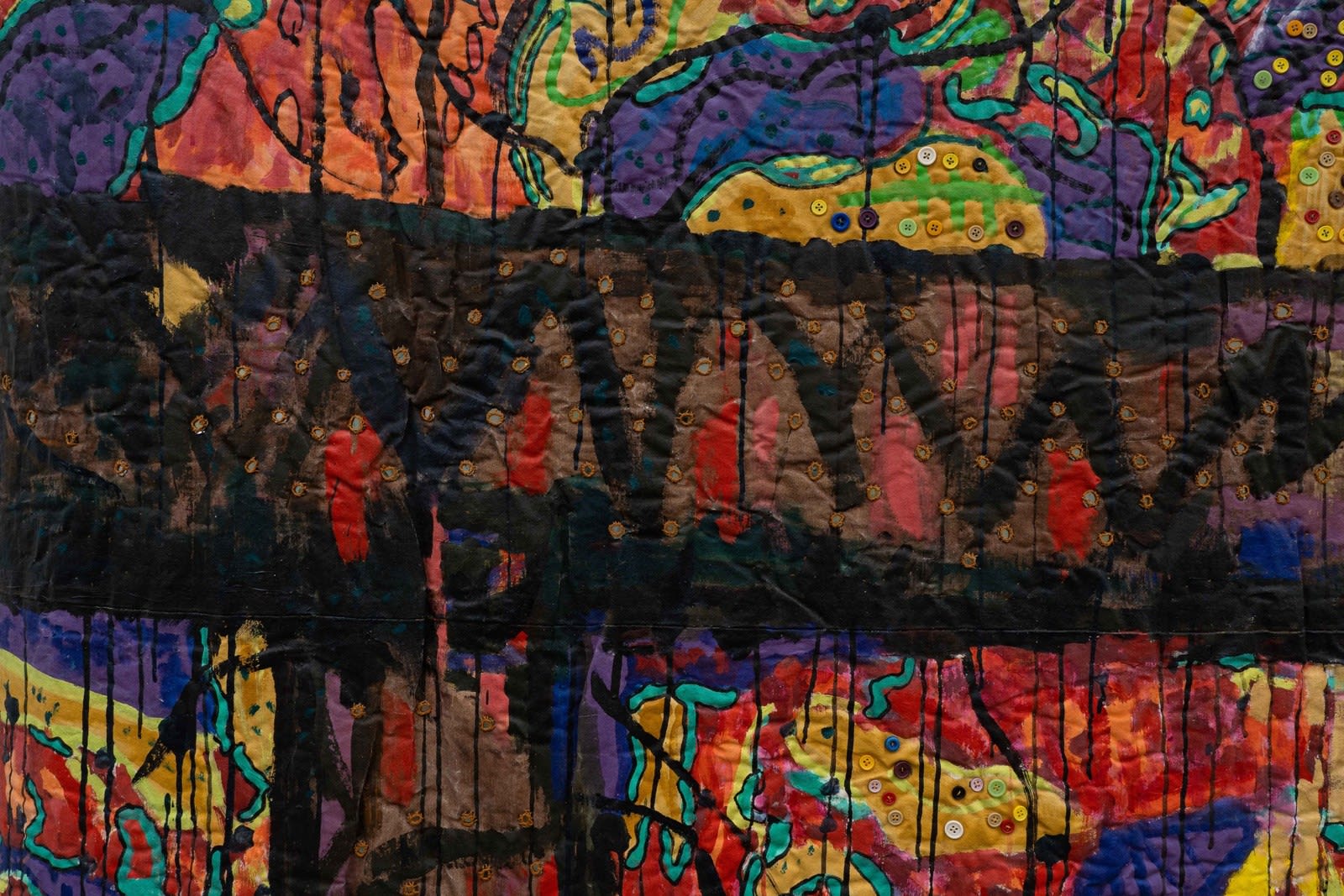 Pacita Abad, Sampaloc Walls, 1985