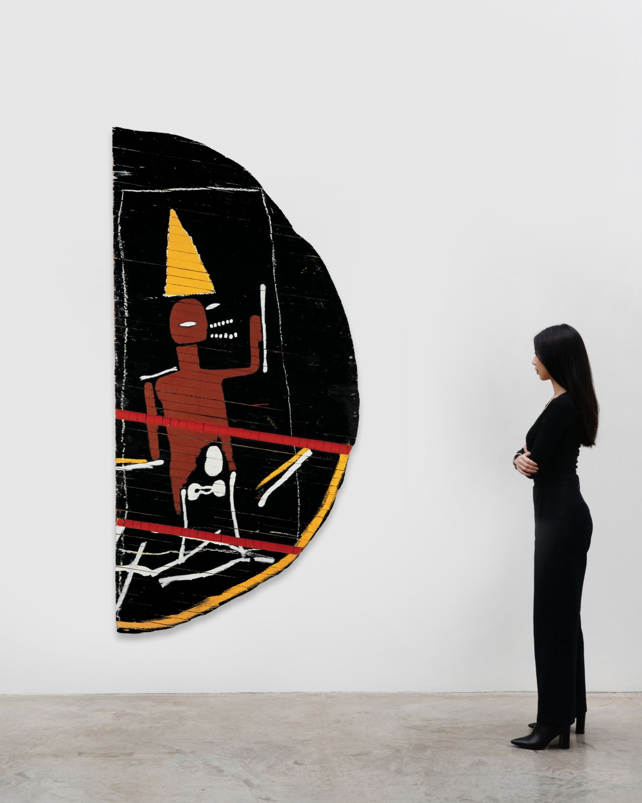 Jean-Michel Basquiat, Untitled (Halfmoon), 1985