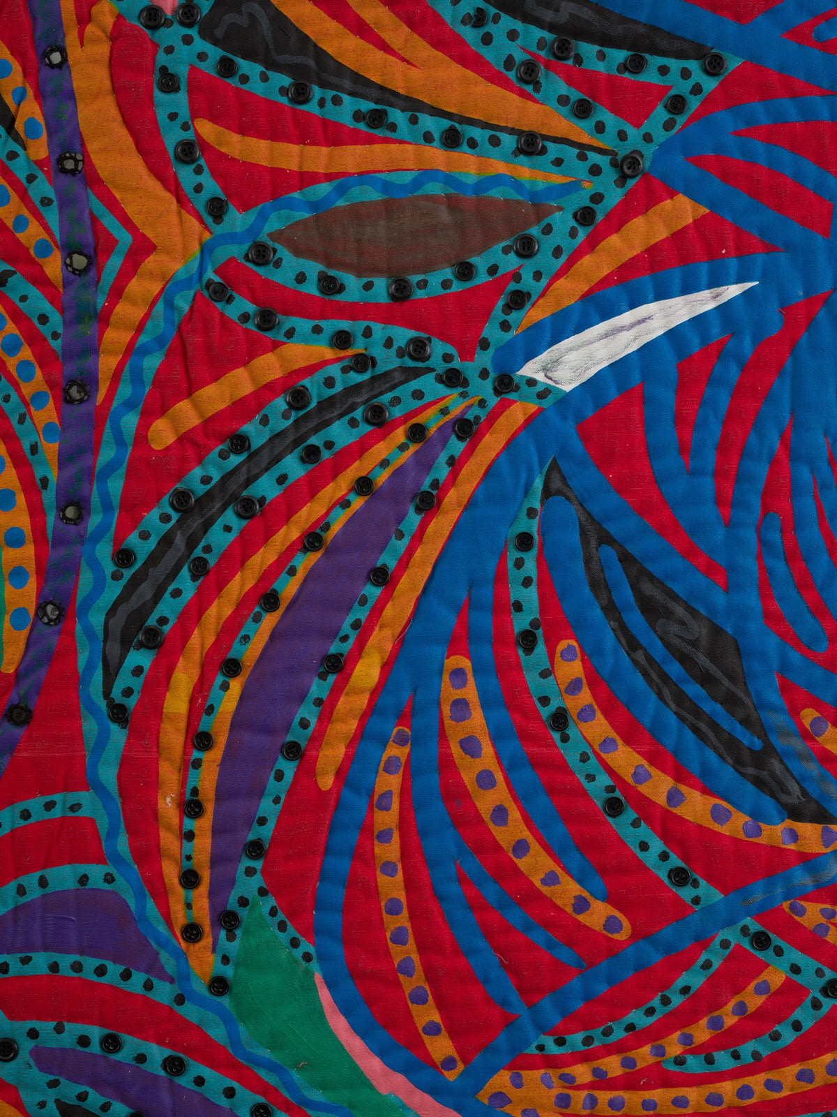Pacita Abad, Yellow Spider (Flame), 1990