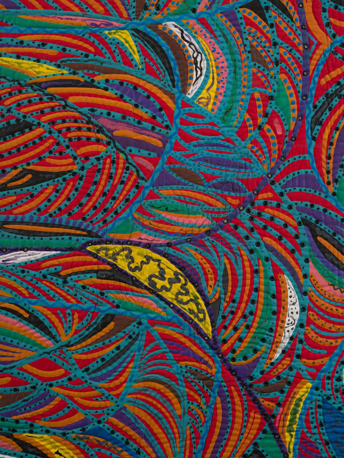 Pacita Abad, Yellow Spider (Flame), 1990