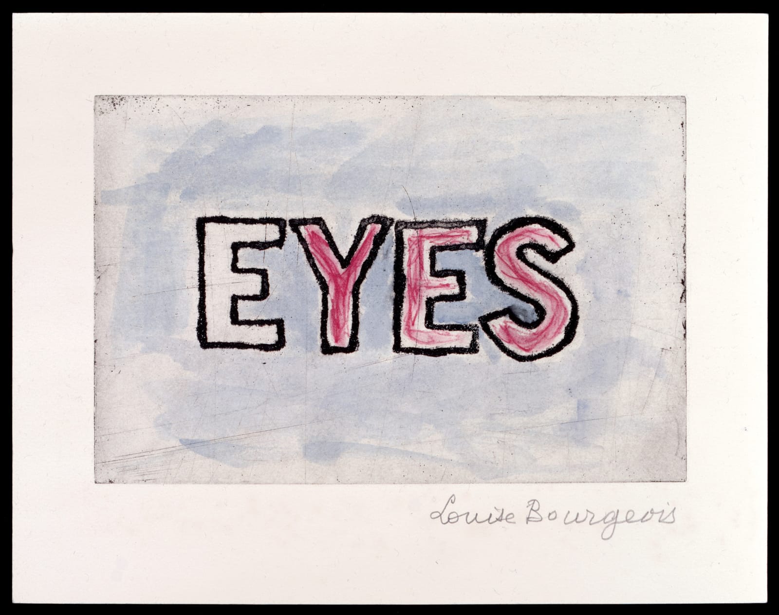 Louise Bourgeois, EYES, 2004