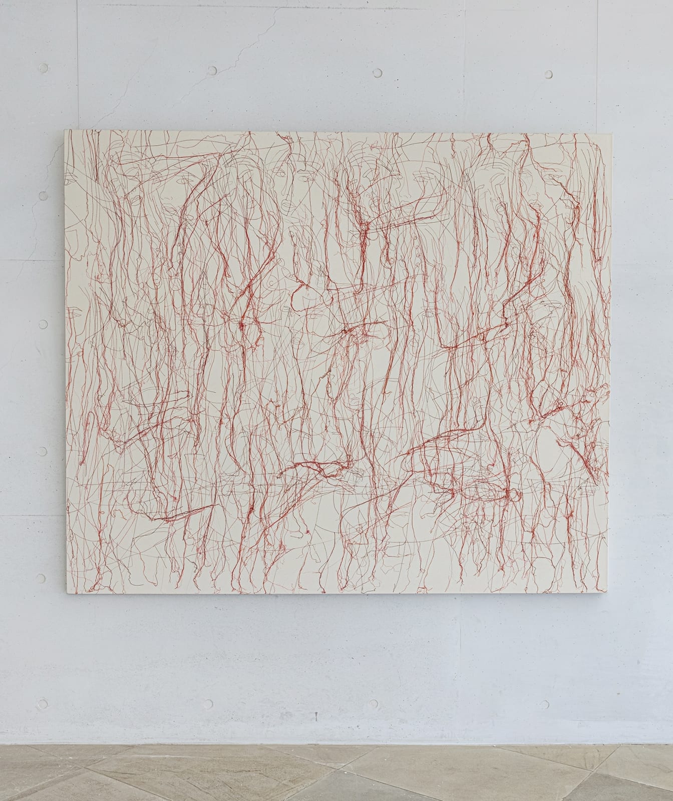 Ghada Amer, Julia's Pink, 2005