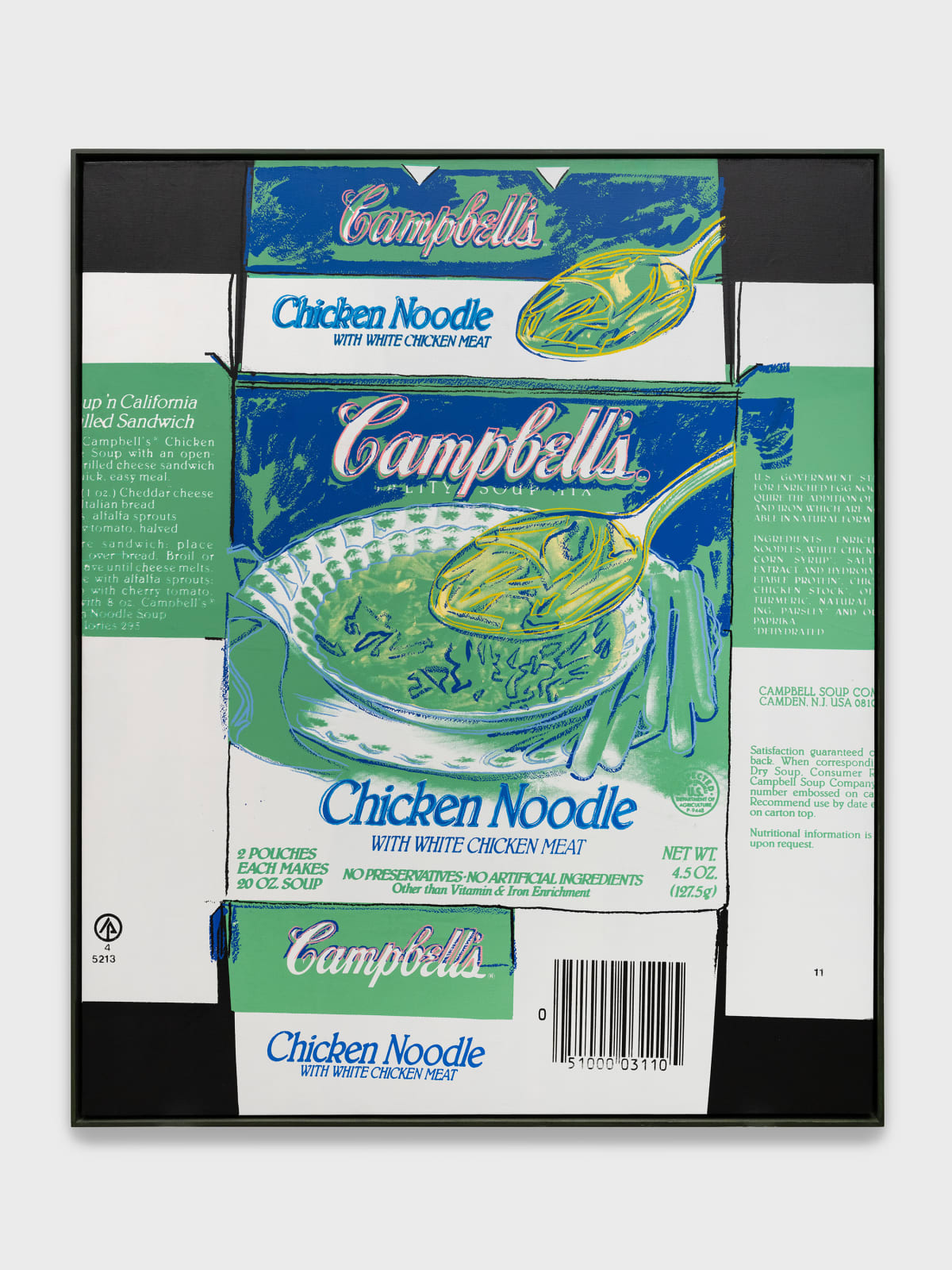 Andy Warhol, Campbell’s Soup, 1985