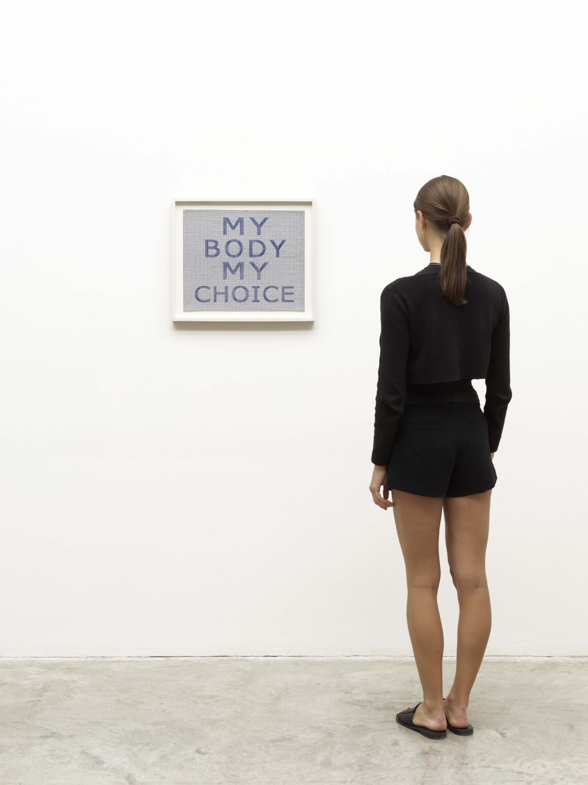 Ghada Amer, WITCHES, My Body My Choice, 2023