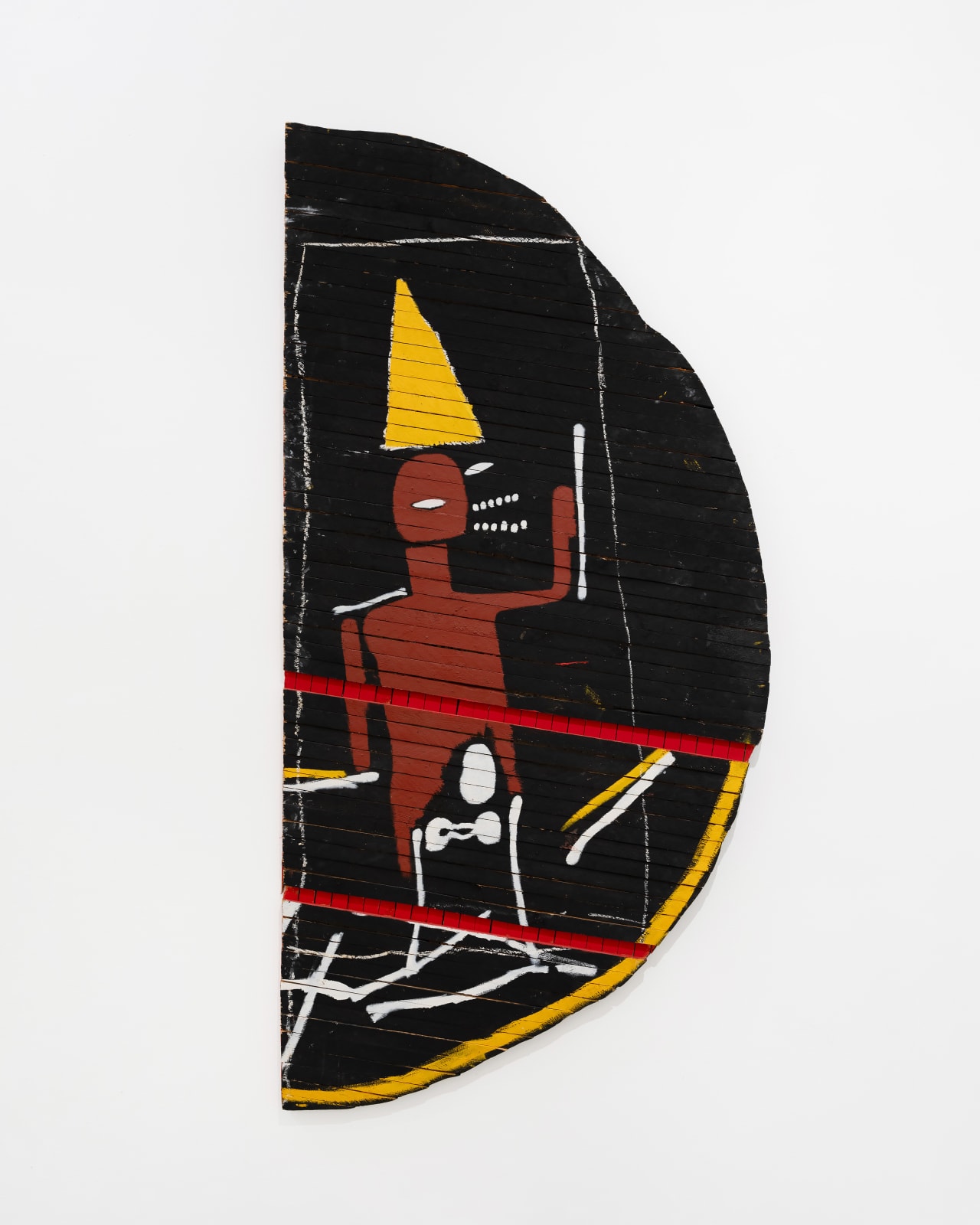 Jean-Michel Basquiat, Untitled (Halfmoon), 1985