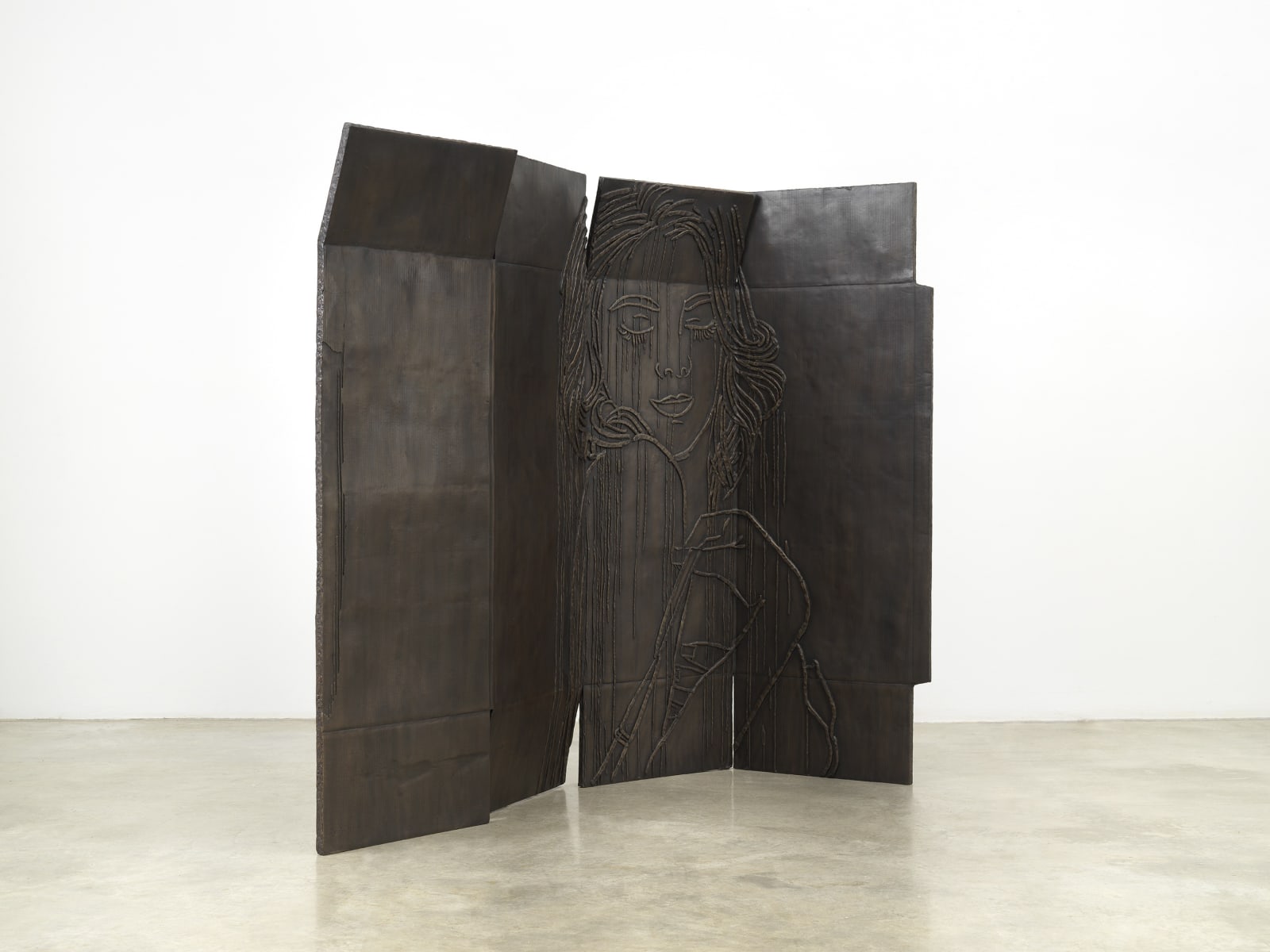Ghada Amer, Suzy Playing, 2022