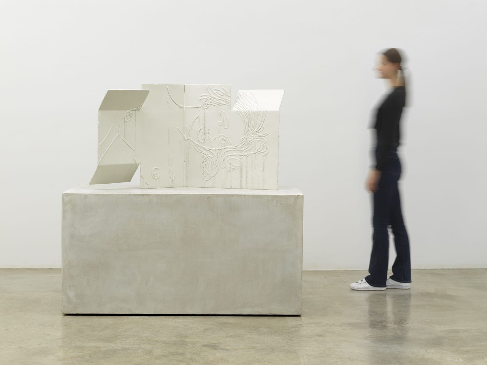 Ghada Amer, La Géante (bronze), 2021