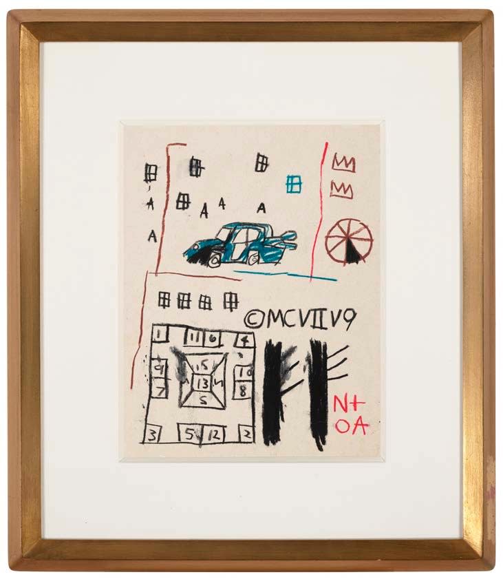 Jean-Michel Basquiat, MCVIIV9, 1981