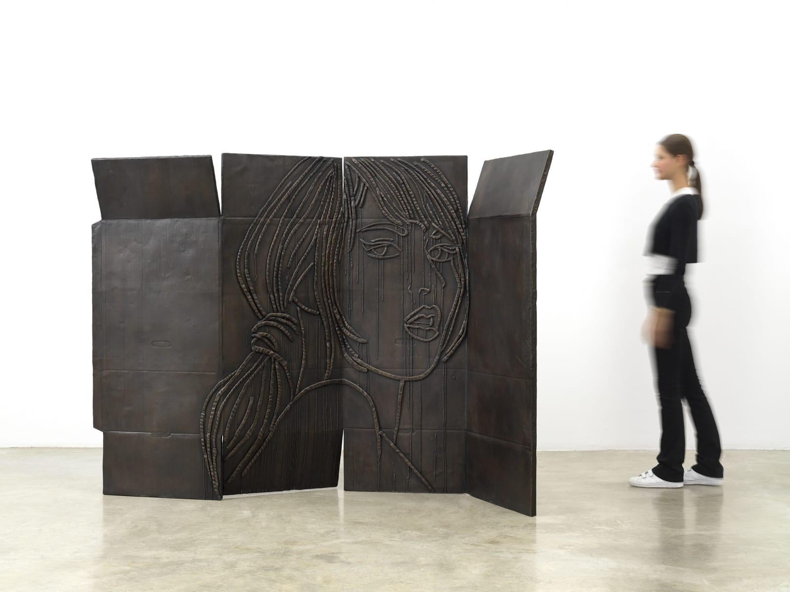 Ghada Amer, JENNIFER AND BARBARA, 2022